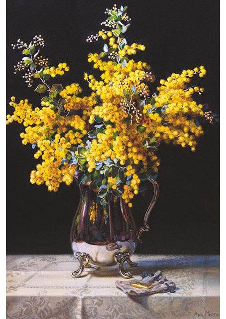 Card Golden Wattle