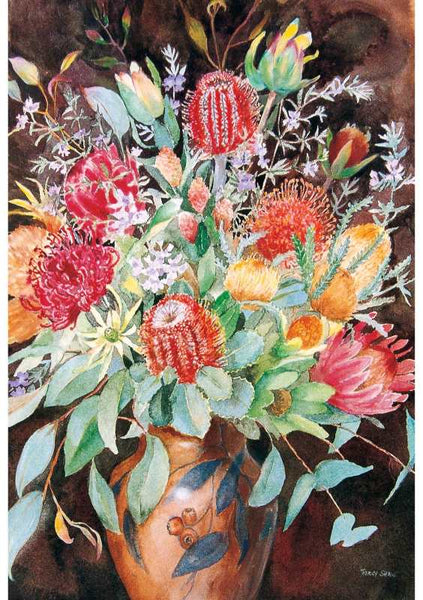 Card Banksia Protea Eucalypt