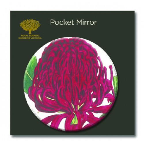 Pocket Mirror Waratah