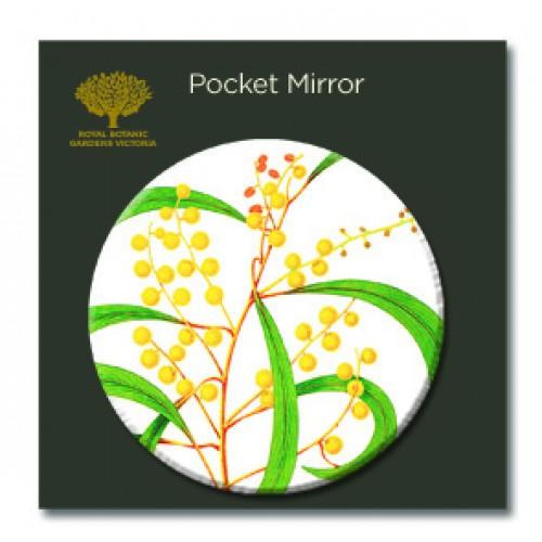 Pocket Mirror Golden Wattle