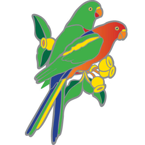 Suncatcher King Parrot