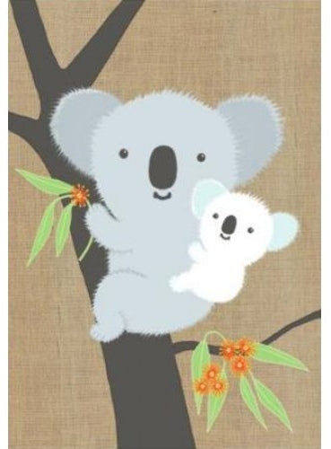 Card Cute Koala Baby Gillian Mary